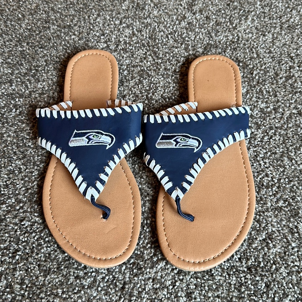 Seattle Seahawks Woman’s Sandals